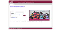 Desktop Screenshot of danskob2b.com